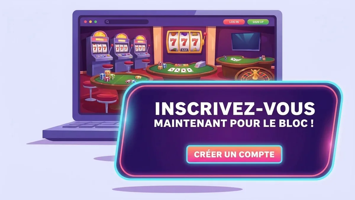 Inscription avec bonus